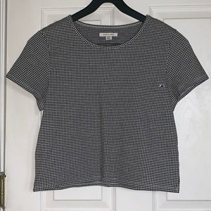 American Eagle Gigham Top NWOT